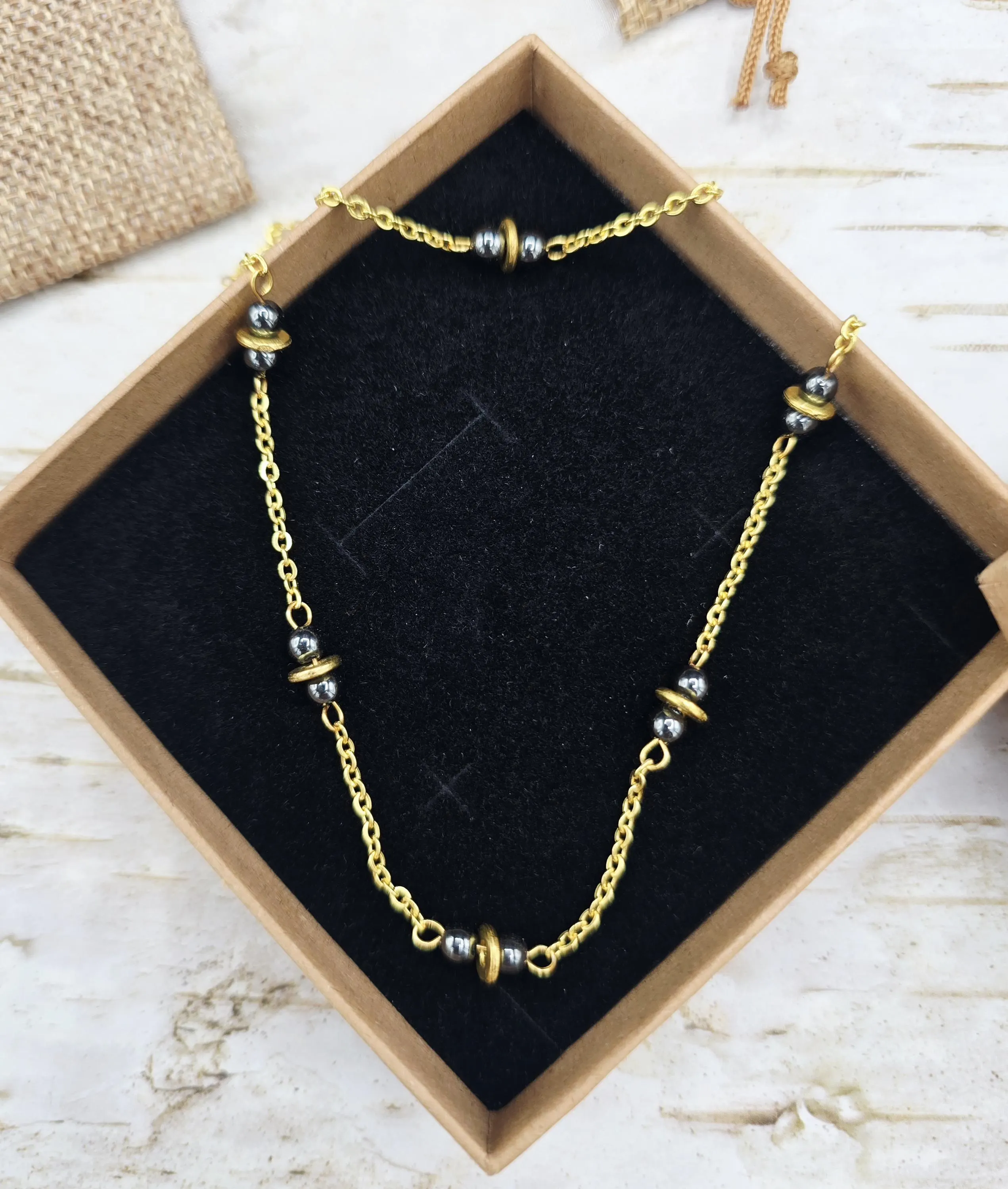 Hematite Chain — Jewelry